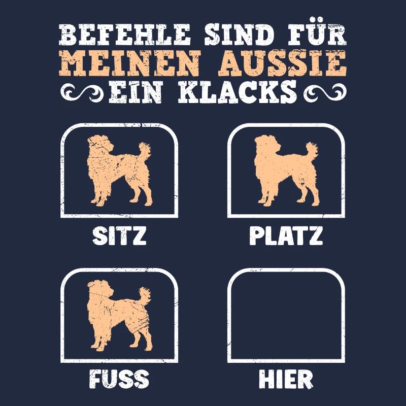 Propriétaires de chiens LES COMMANDES SONT POUR MON AUSSIE A