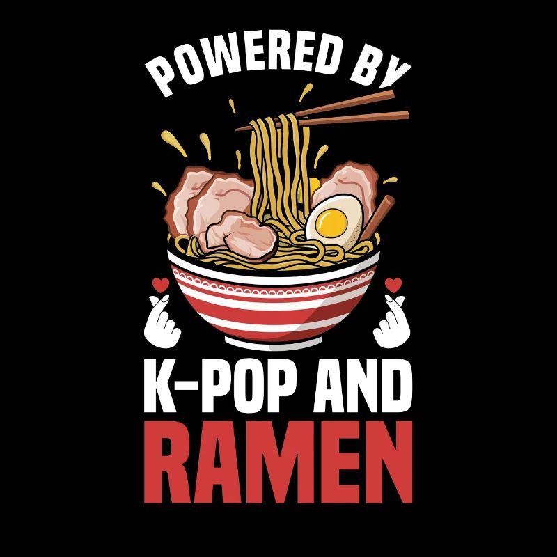 Ramen- Und K-Pop-Waren Kawaii Finger Herz