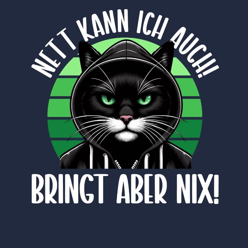 I can be nice too! But it's no use! Cat Funny