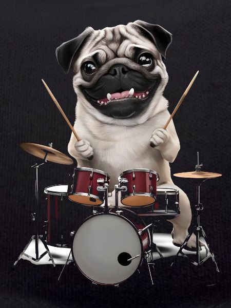Mops Schlagzeug
