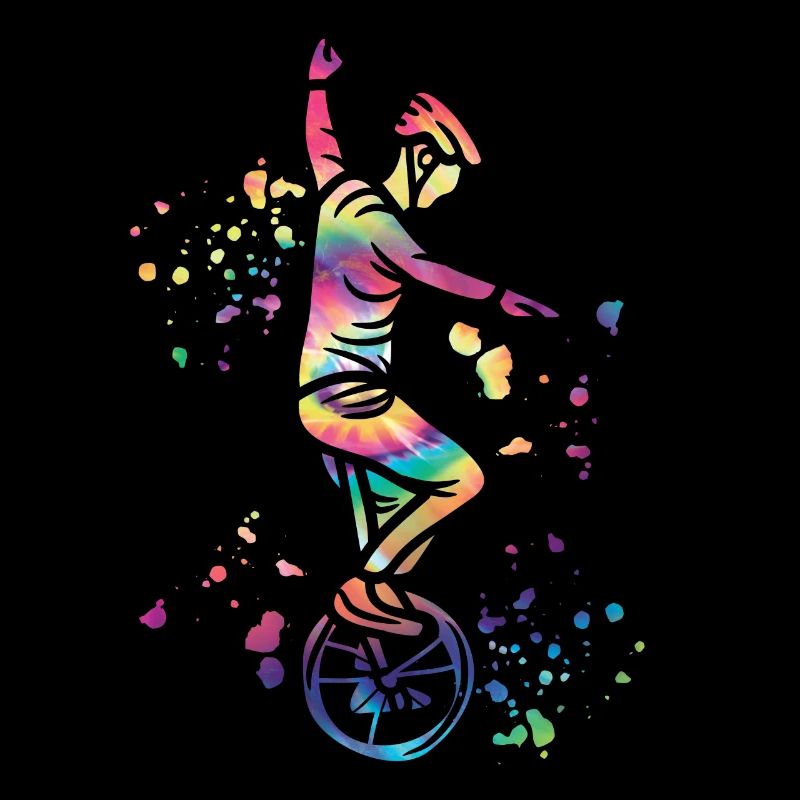 Unicycliste monocycle monocycle