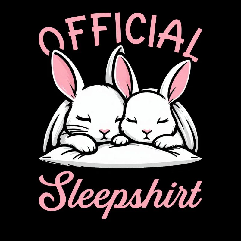 Chemise de nuit officielle Funny Rabbit Rabbit