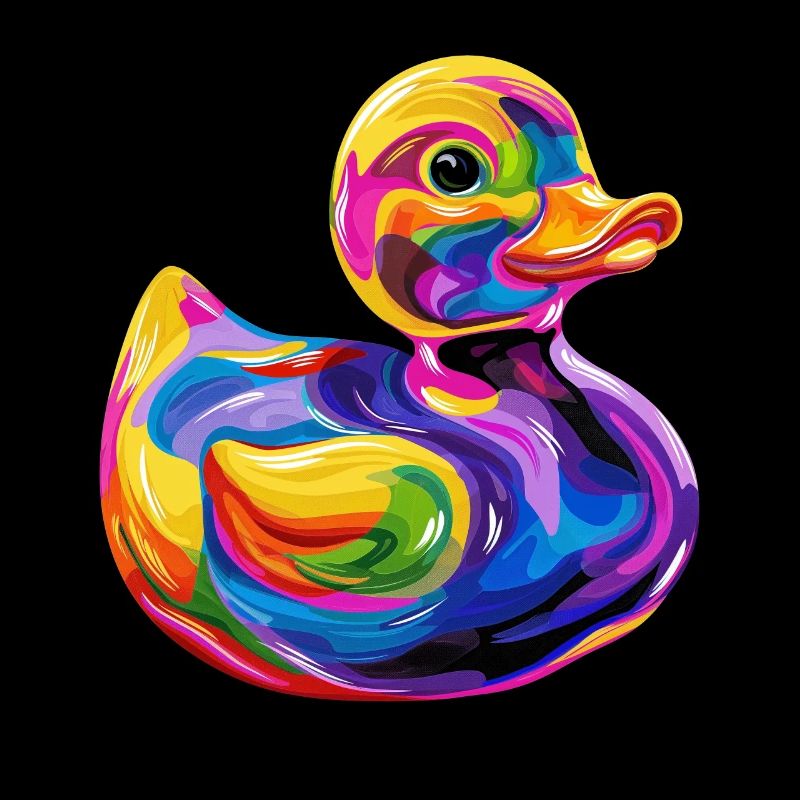 Caoutchouc Duckie Popart