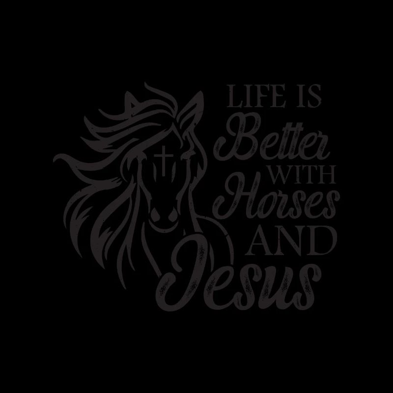 Jésus et les chevaux Équitation