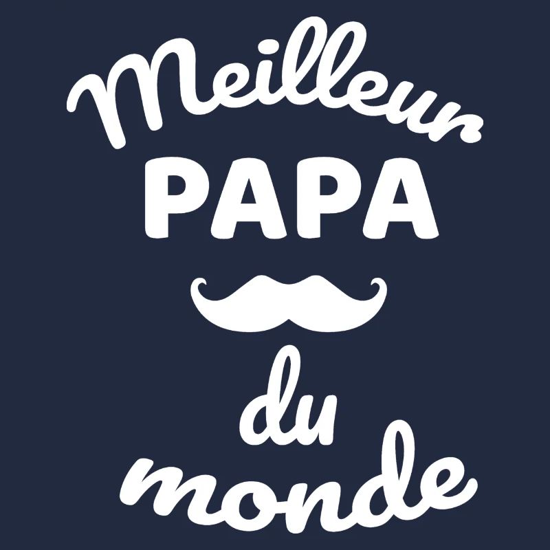 Design Papa Moustache Globale Authentique