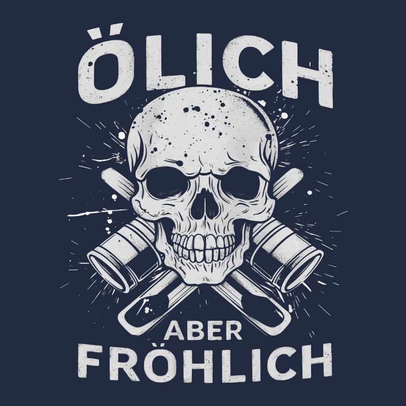 Oily but cheerful – For the true mechanics