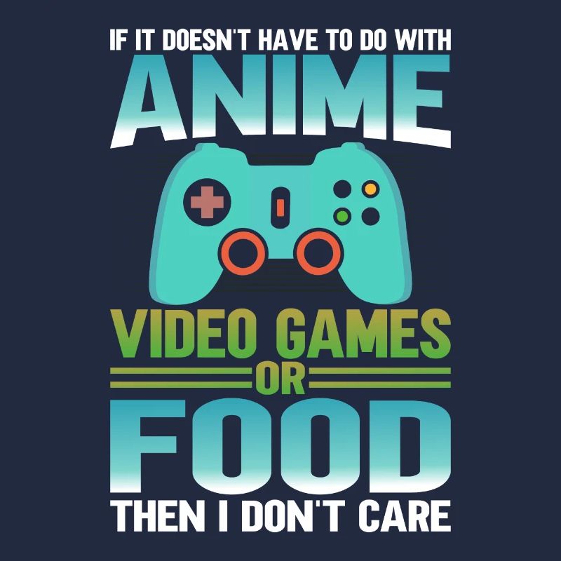 Anime -Videospiele Oder Food Manga Otaku Japanisch