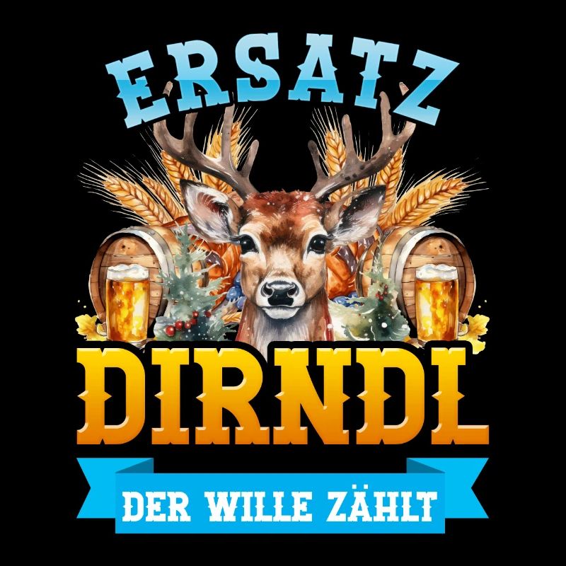 Münchner Volksfest ERSATZ DIRNDL DER WILLE ZÄHLT