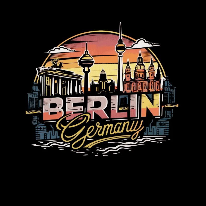 Berlin Skyline Design, monument de l’Allemagne