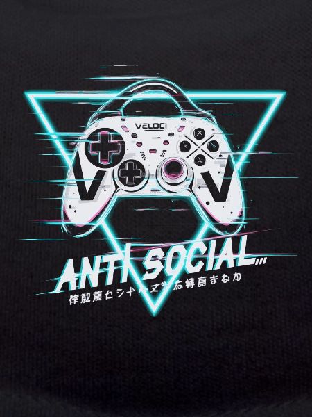 Gaming Controller Glitch Design