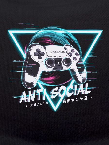 Gaming Controller Glitch Design