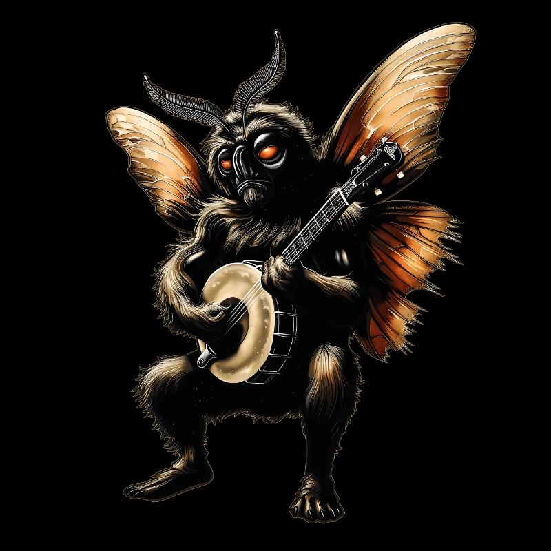 Mothman Kryptozoologie Kryptide Bluegrass Banjo Sp