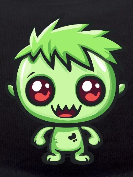 Zombie Halloween Creepy Comic