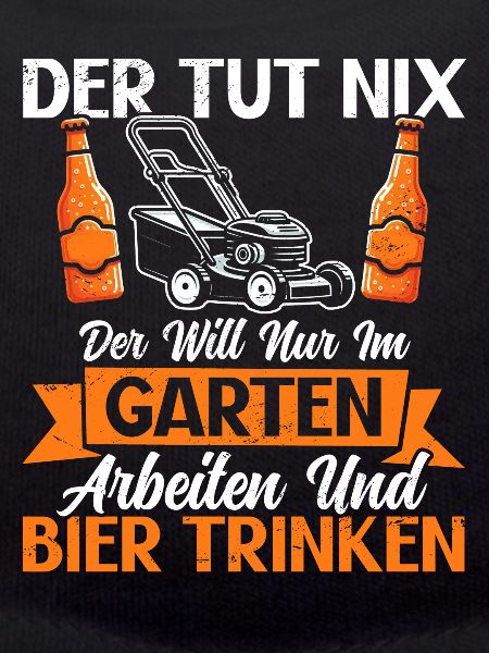 Bier Garden Gartenarbeit Kleingärtner Gärtner