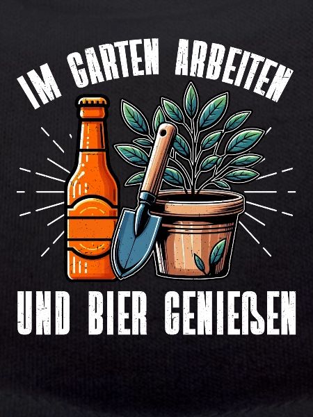 Bier Garden Gartenarbeit Kleingärtner Gärtner