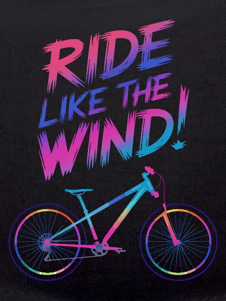 Vibrant Windsurf Bicycle Illustration