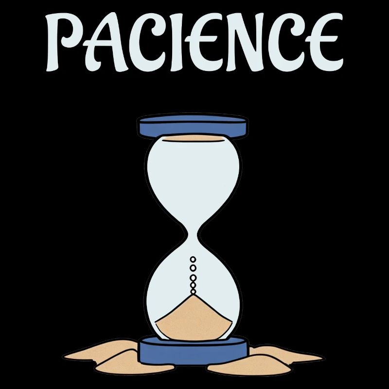 Sablier pacience