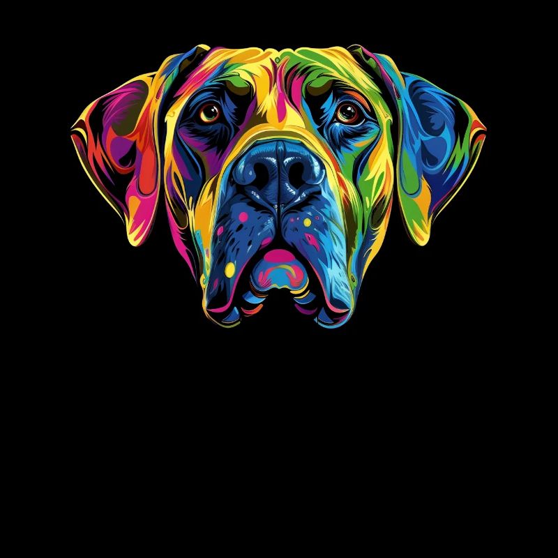 Rhodesian Ridgeback Hund Popart