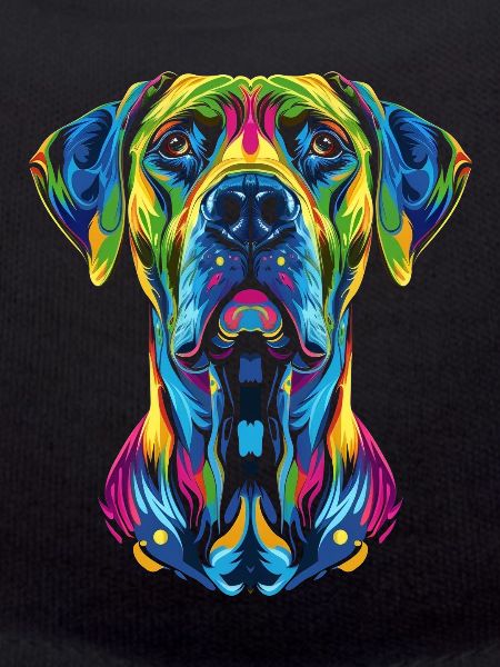 Rhodesian Ridgeback Dog Popart