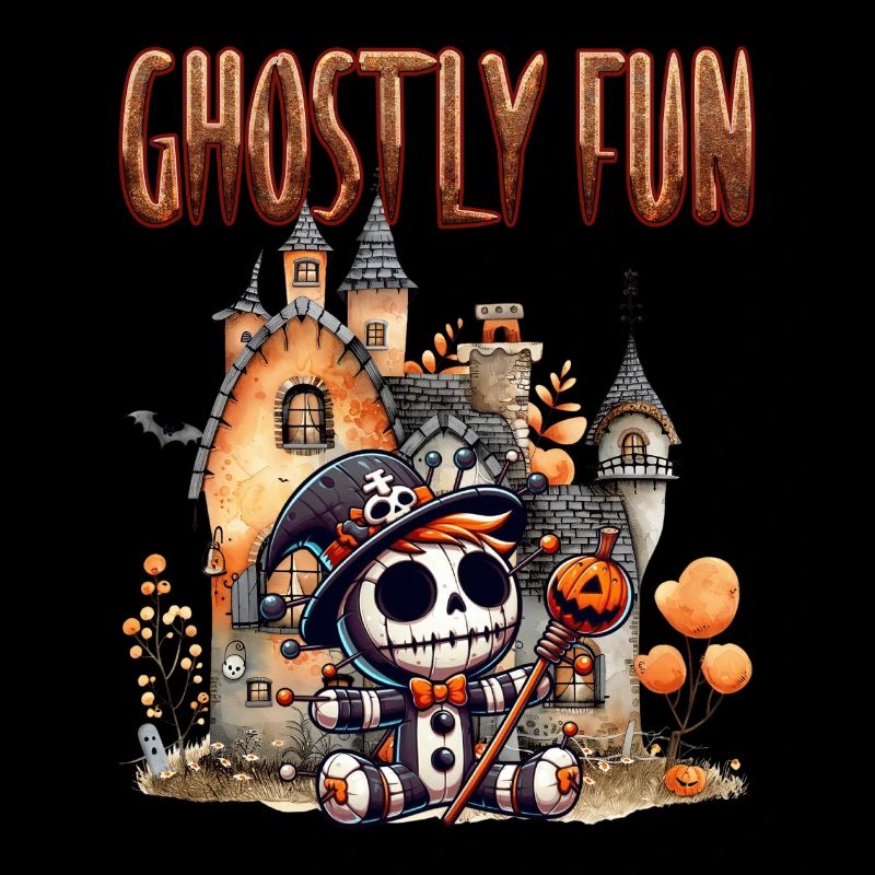 Halloween Party Kinder GHOSTLY FUN Lustiges