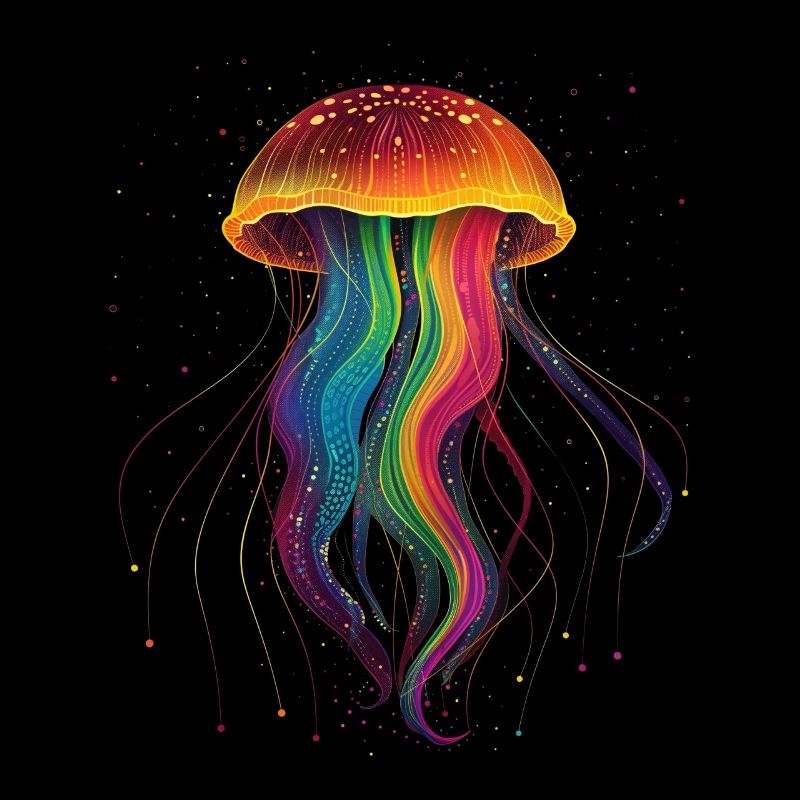 Méduse Ocean Popart