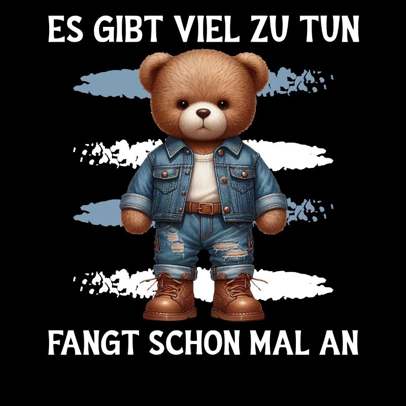 There's a lot to do Get started Teddy Bear