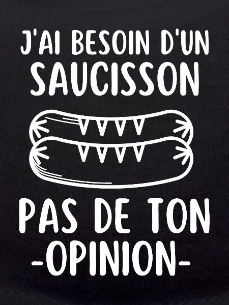 Humour saucisson