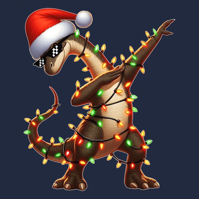 Tupfende Brachiosaurus Dinosaurier-Sonnenbrille