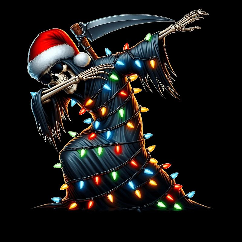 Dabbing Grim Reaper Death Sunglasses Cute
