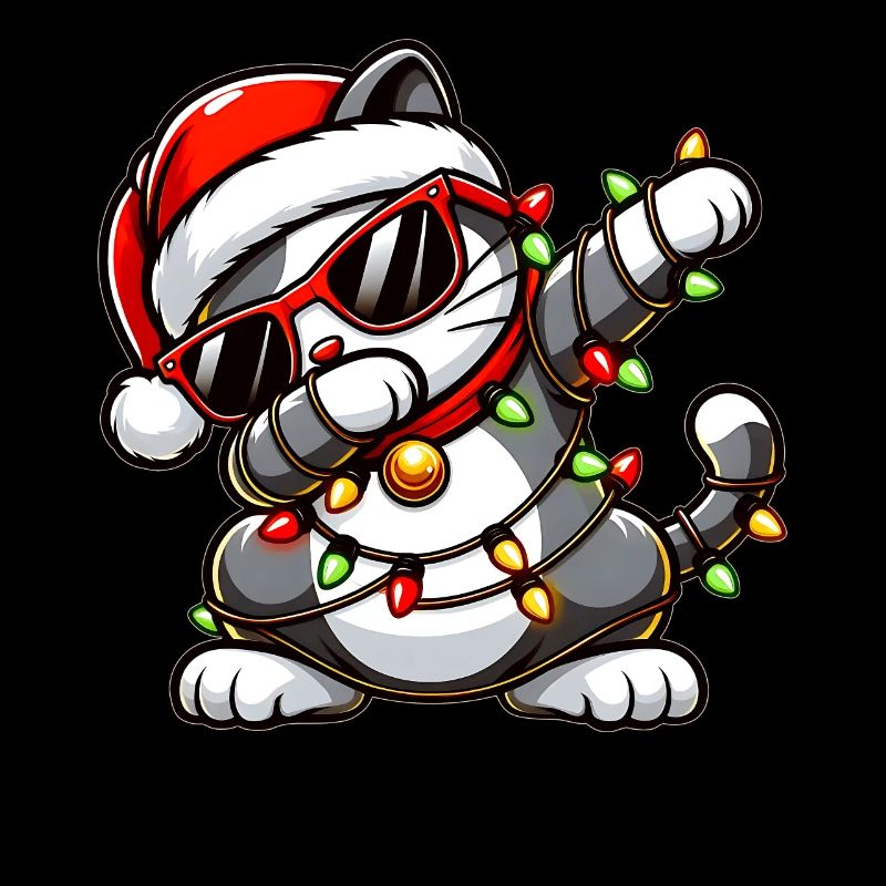 Polluting Maneki Neko Japanese Cat Happy W