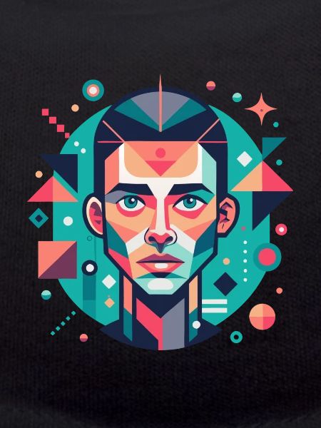 Geometric Face Portrait