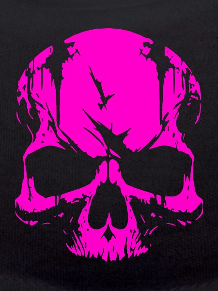 Pinker Skull Totenkopf