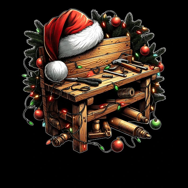 Woodworker Woodworking Carpentry Christmas