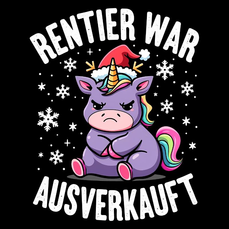 Rentier war ausverkauft Einhorn