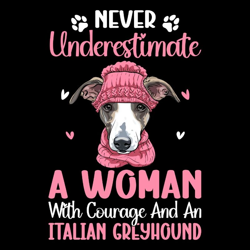 Mrs. Courage Italian Greyhound Dog Lover