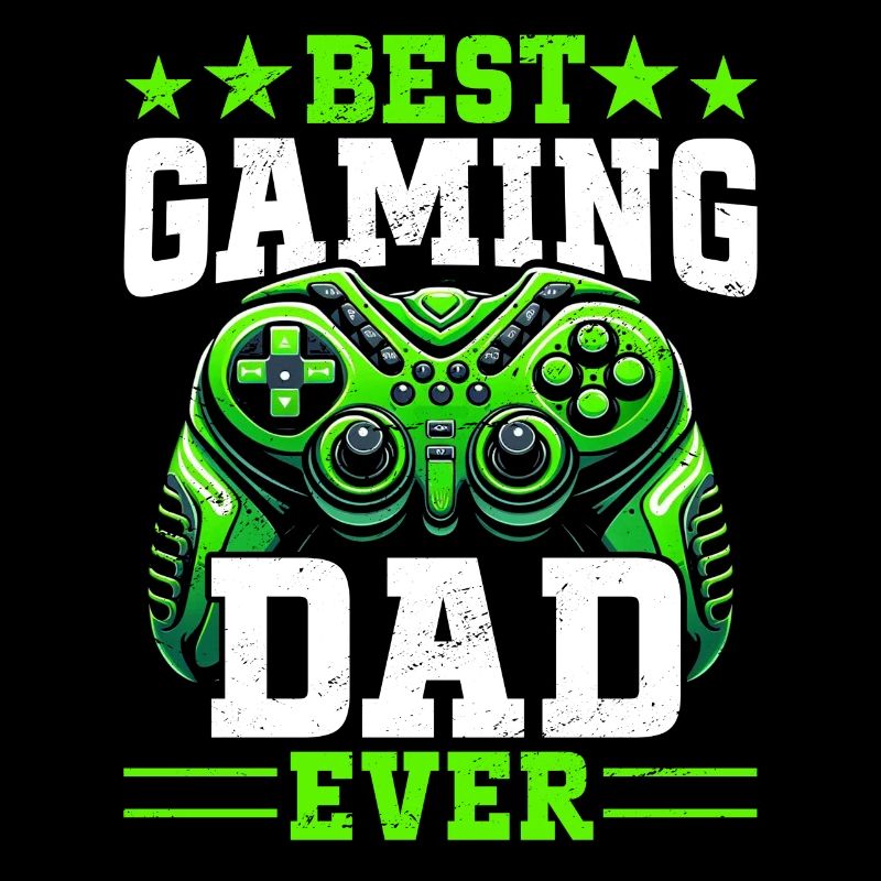 Gamer Dad Dad Gaming Lover Video Game PC