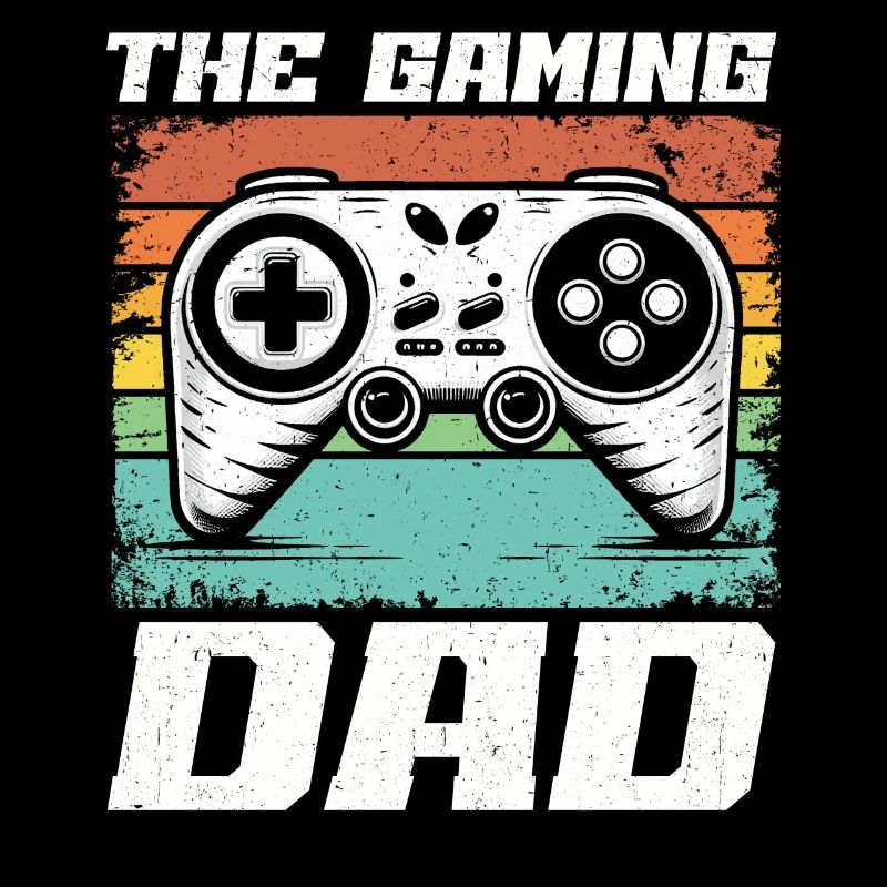 Gamer Dad Dad Gaming Lover Video Game PC