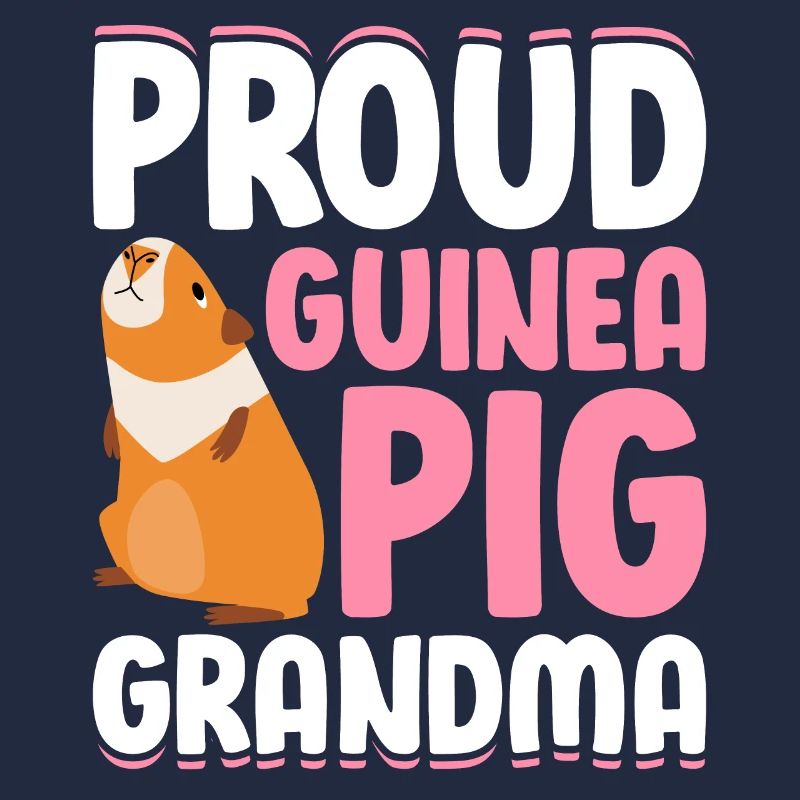 Fière grand-mère cochon d’Inde