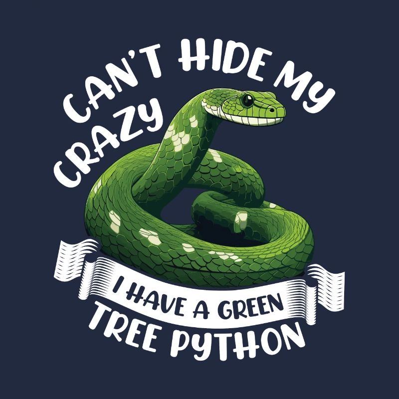 Python arborescent vert