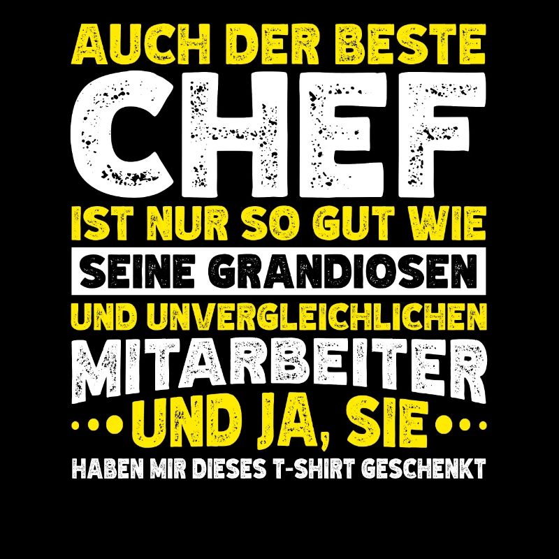 Stolzer Chef Von Tollen Mitarbeitern Kollege Büro