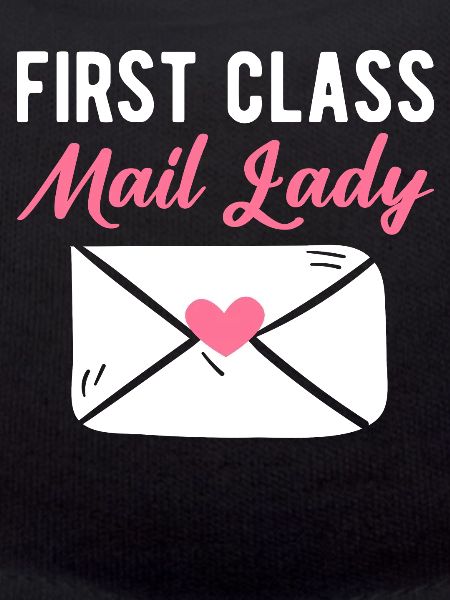 First Class Mail Lady Postangestellte