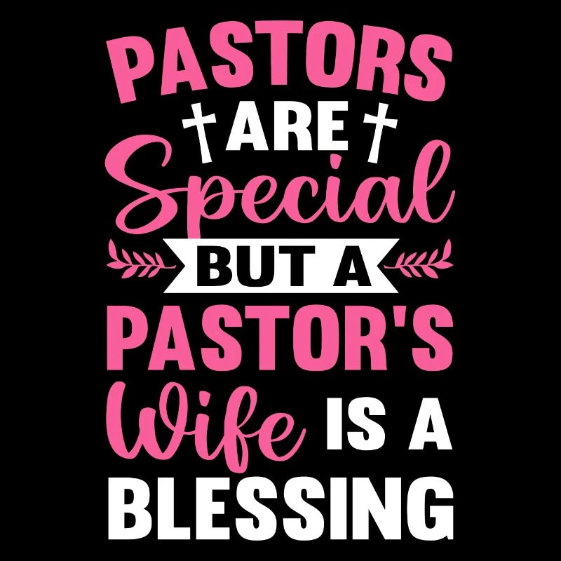 L’épouse du pasteur bénit le chef de l’église chrétienne