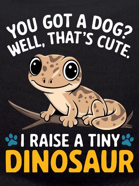 Funny Tiny Dinosaur Lizard