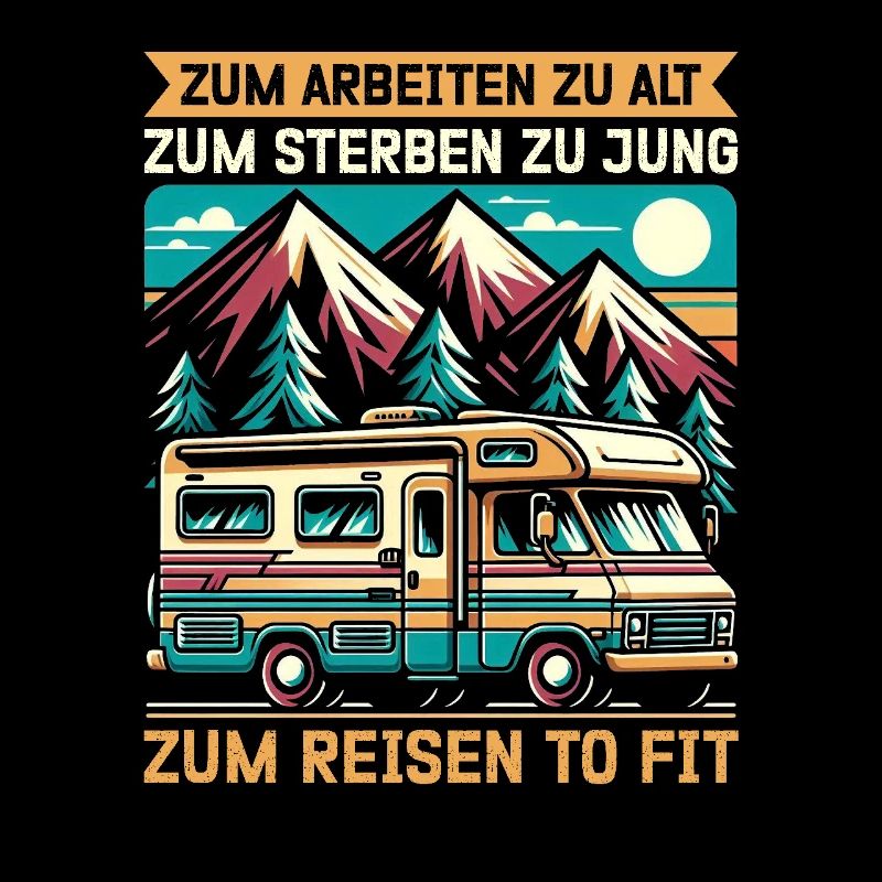 Camping-car Caravane Feu de camp Vacances en camping