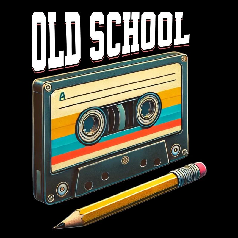 Cassette Old School Cassette Mixtape