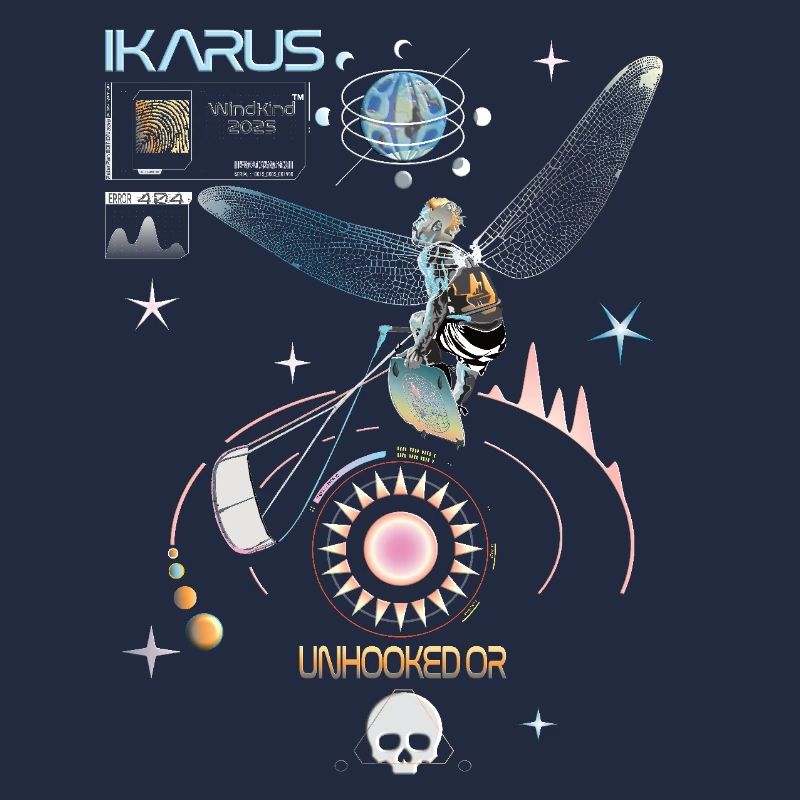 Kitesurfeur BigAir Ikarus