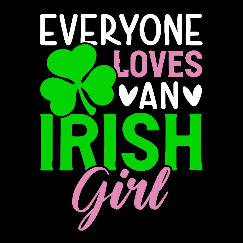 St. Patricks Day Liebe Jeder liebt ein irisches