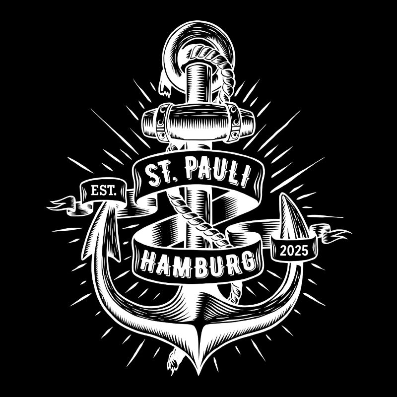 St. Pauli Anker Reeperbahn Kiez