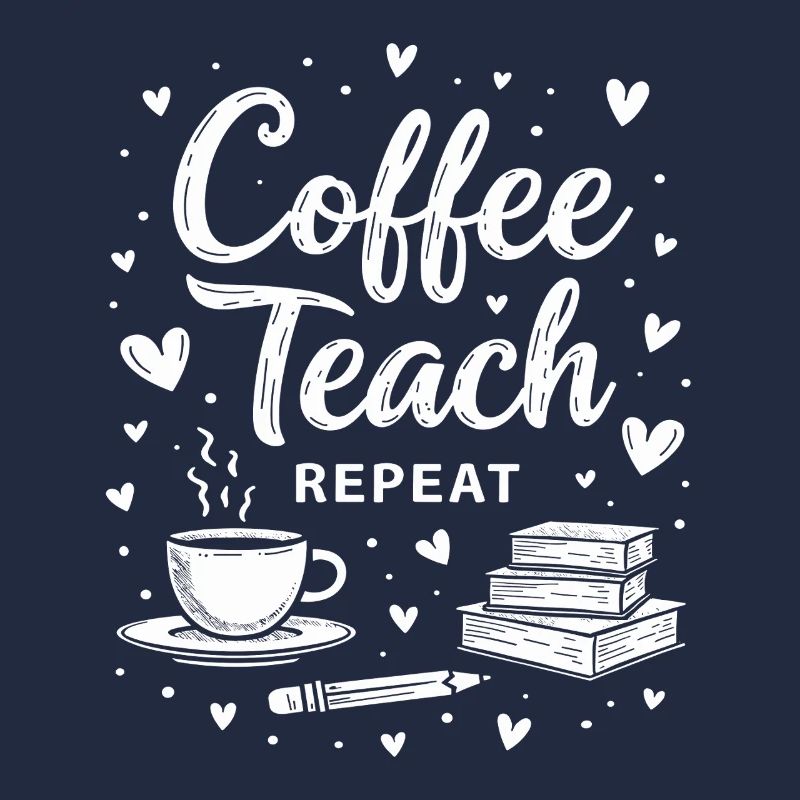 CoffeeTeach Repeat – Lehrer Erzieher Bildung