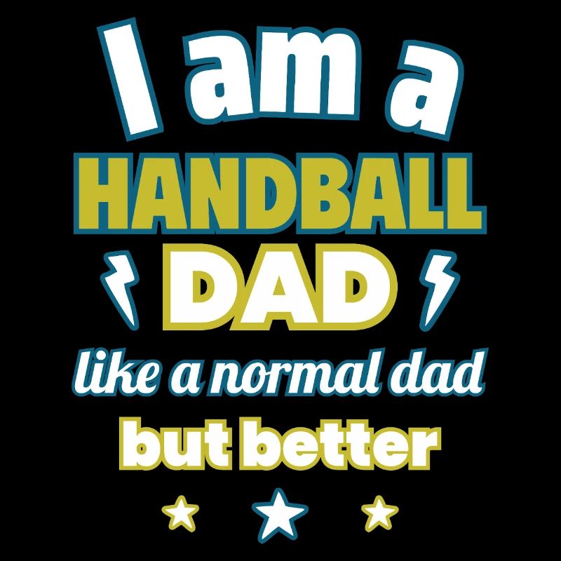 Papa HANDBALLER,Vatertagsgeschenk,Handball